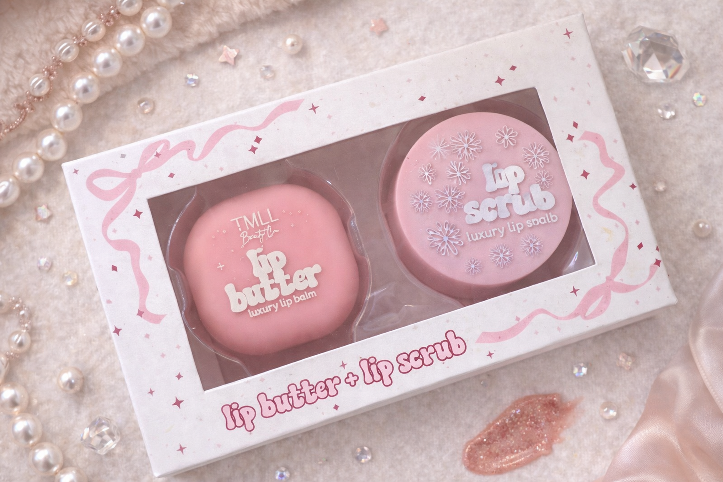 Strawberry Lip Butter + Lip Scrub
