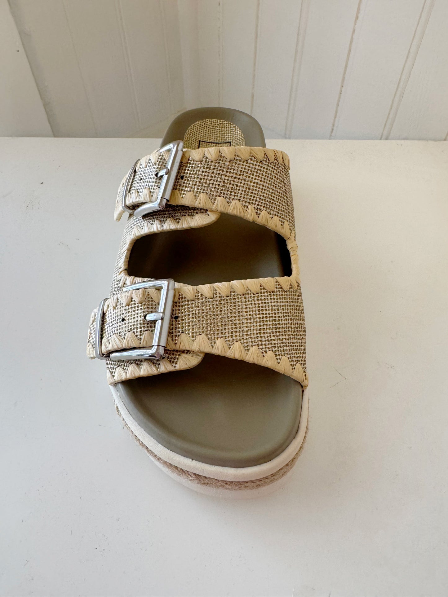 Laura Gold Woven Shoes
