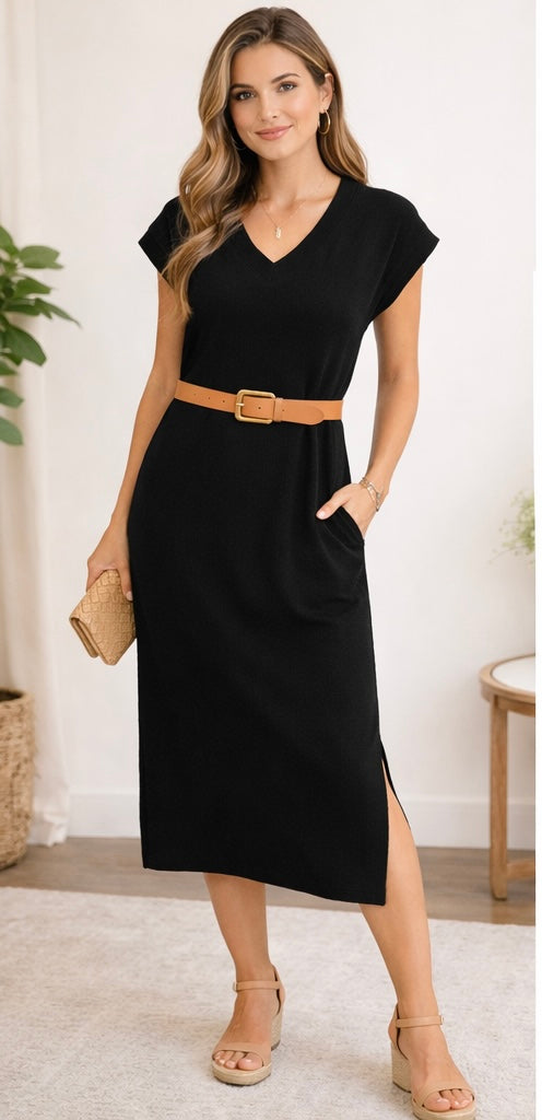 Cloudy Knit Maxi Dress
