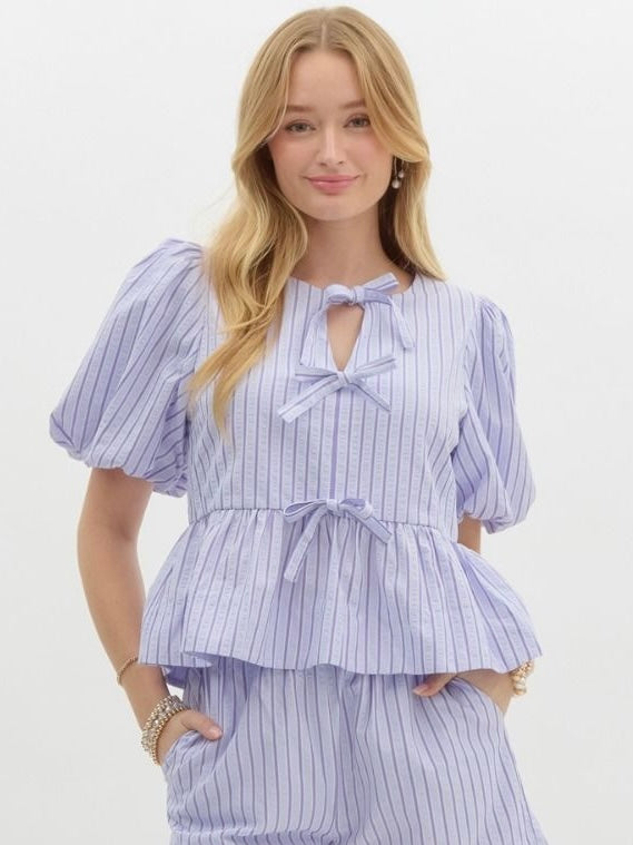 Sweet Peplum Top