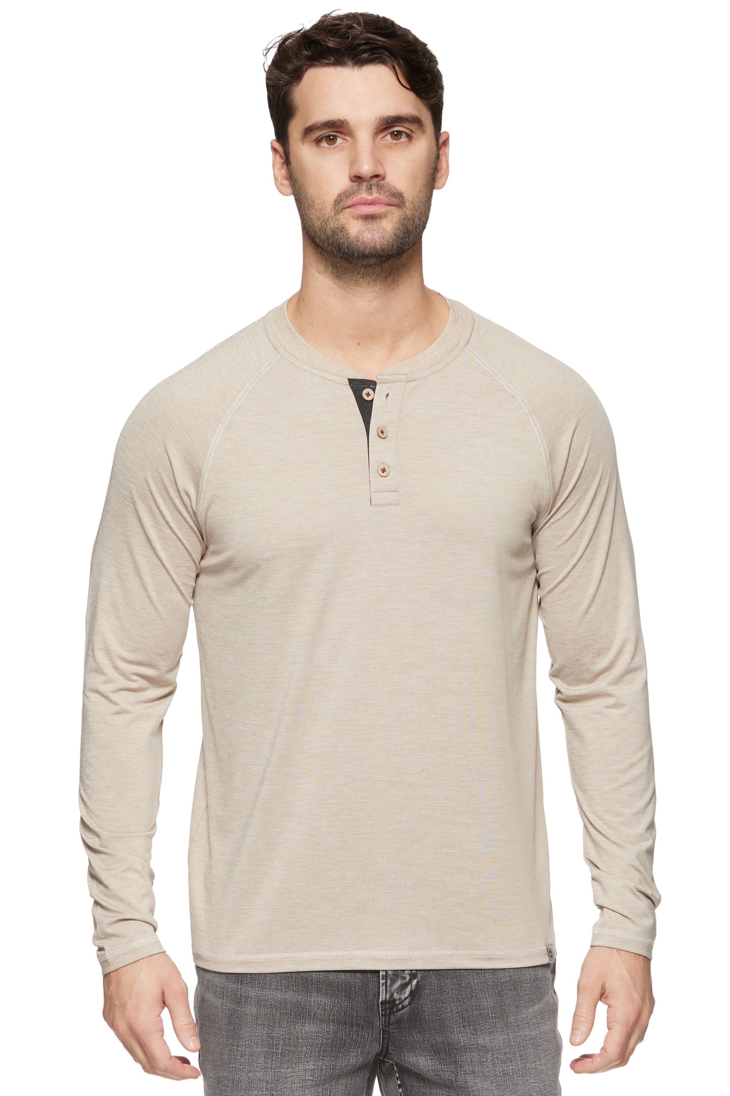 Hanover Long Sleeve Performance Henley