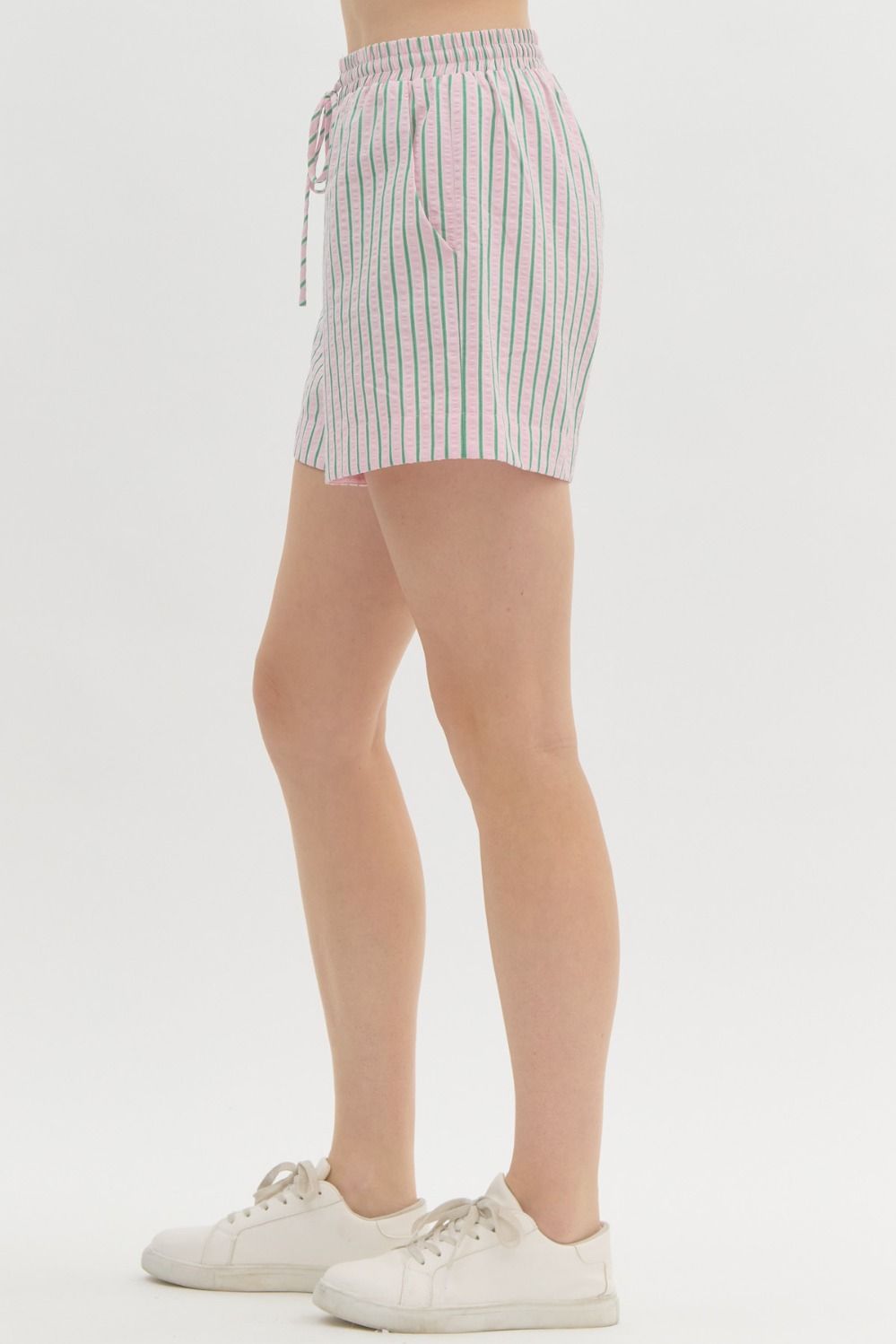 Easy Days Striped Shorts