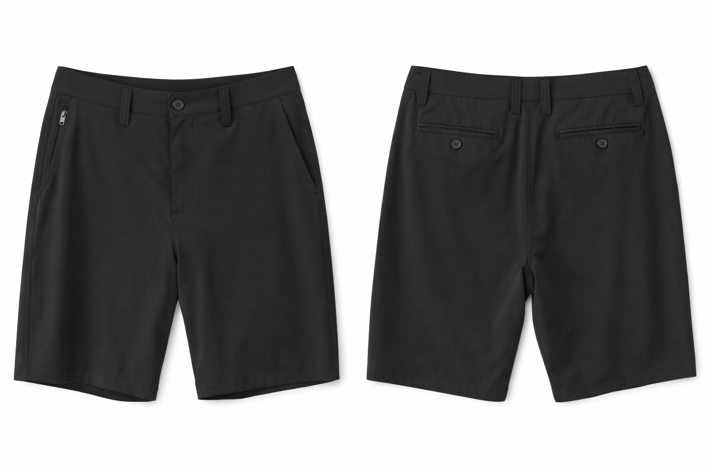 Pivot Performance Black Shorts