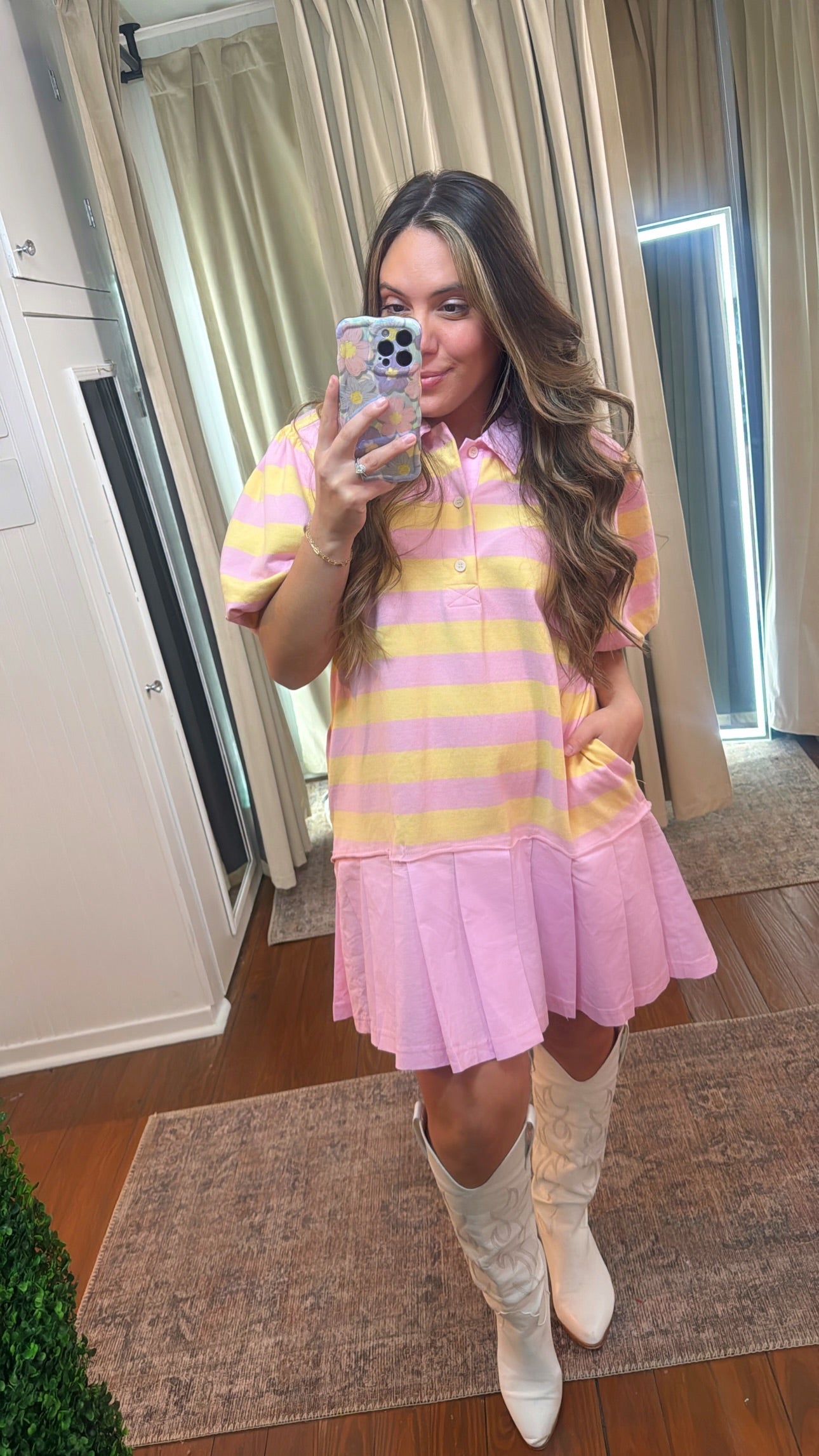 Chic Striped Shift