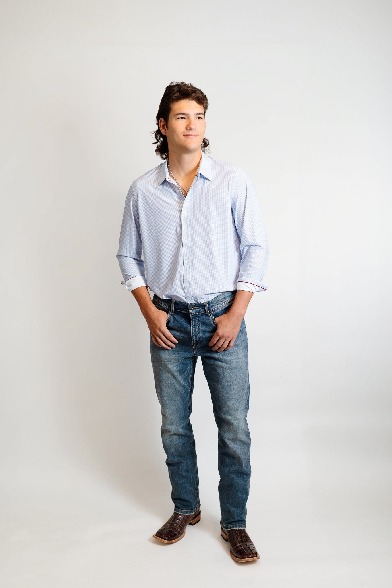 Classic Checkered Button Down Shirt