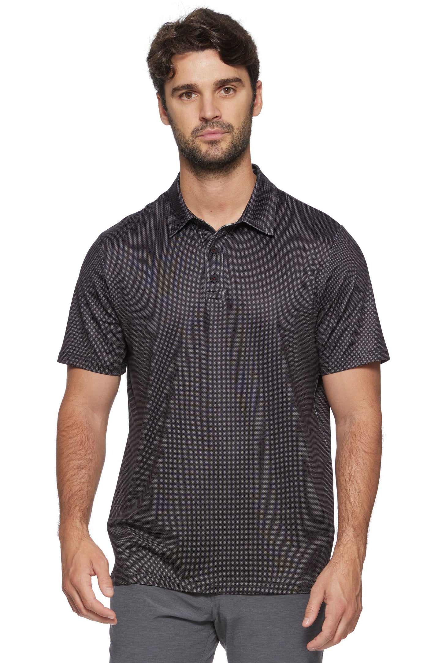 Cashiers SS Geo Dot Performance Polo