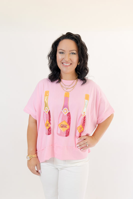 Pink Bubbly Oversized T-shirt