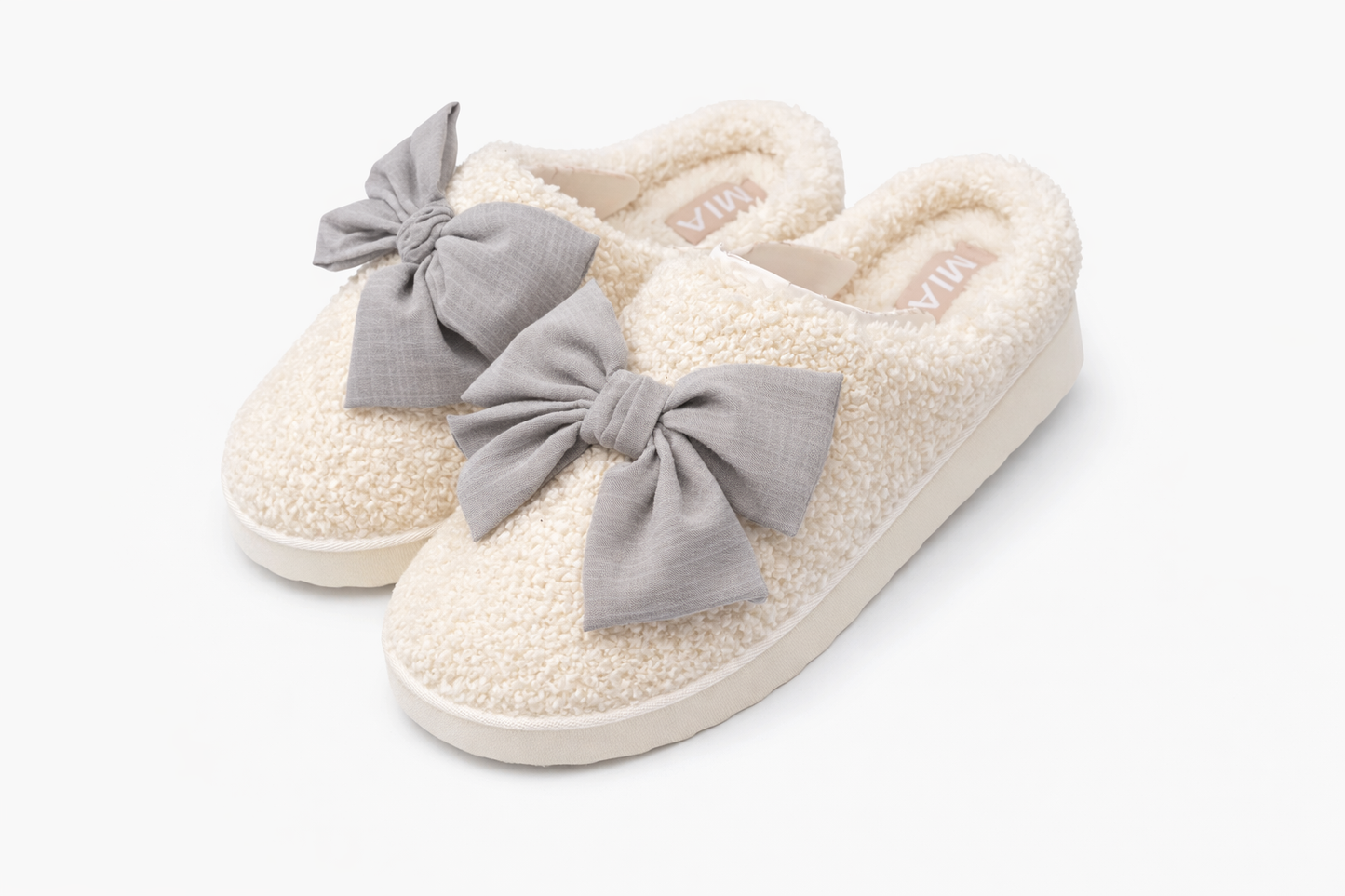 Charming Bow Slippers