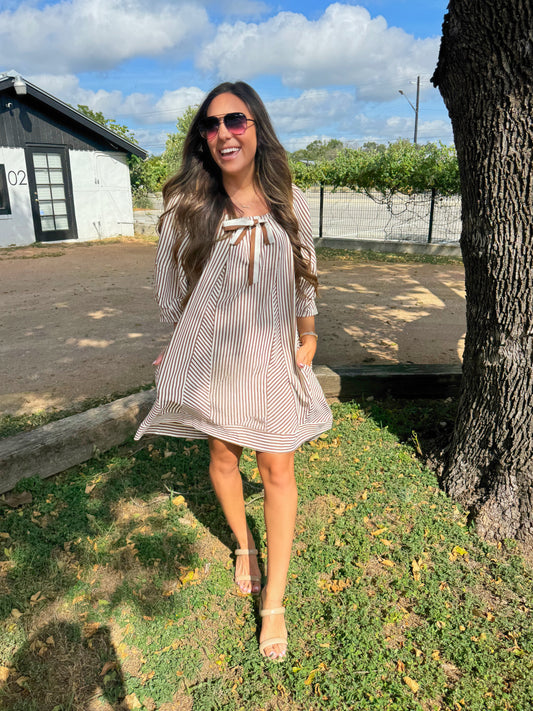 Harvest Stripe Dress