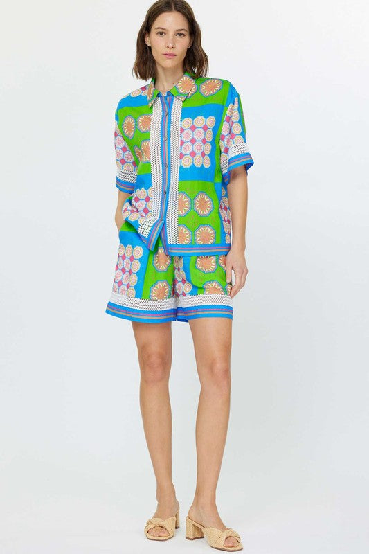 Island Escape Ensemble Top