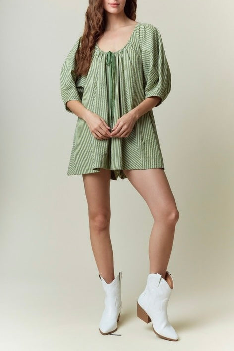 Fields of Green Romper