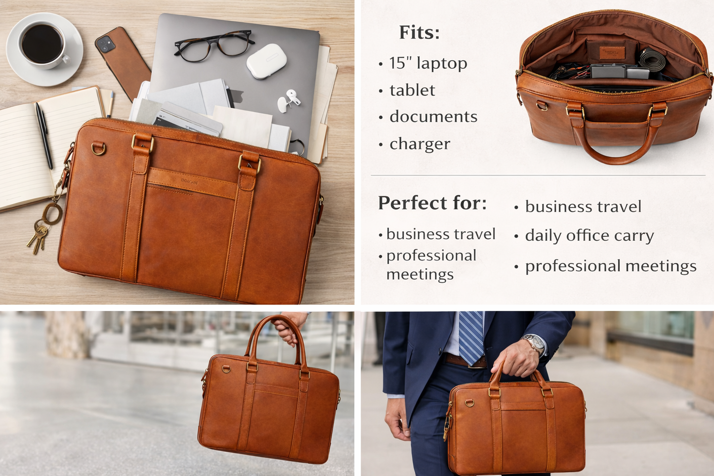 Leather Briefcase