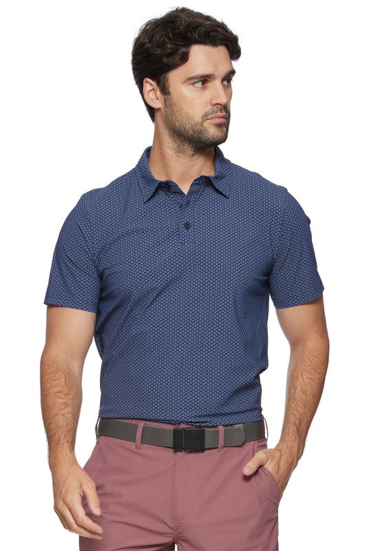 Stateline SS Geo Dot Performance Polo