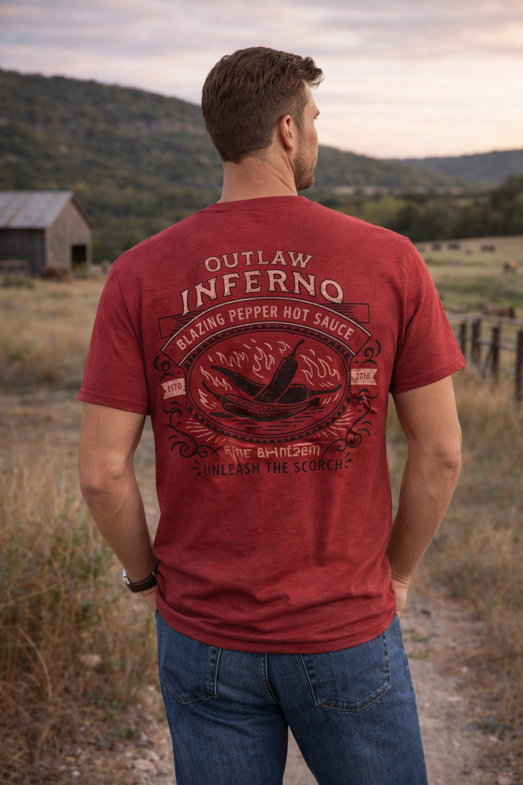 Blazing Pepper Hot Sauce Tee