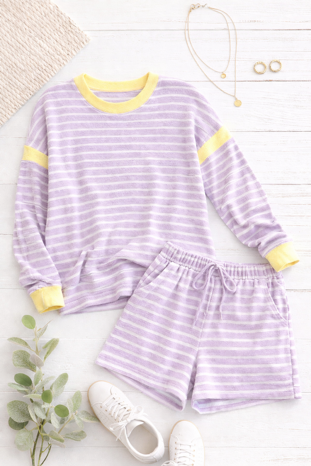 Purple Rays Chill Shorts