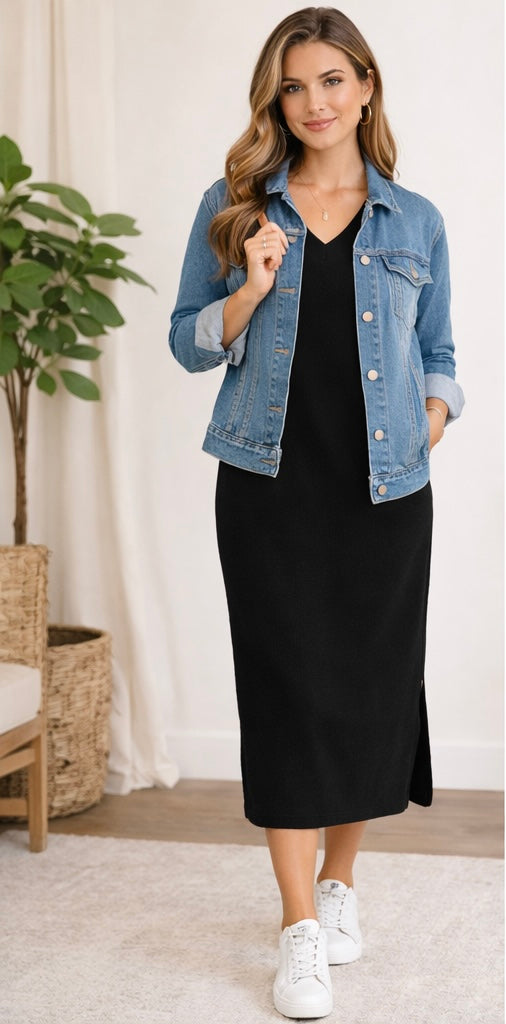 Cloudy Knit Maxi Dress