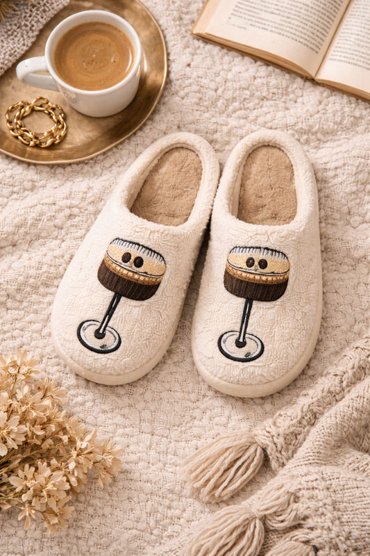 Martini Party Slippers