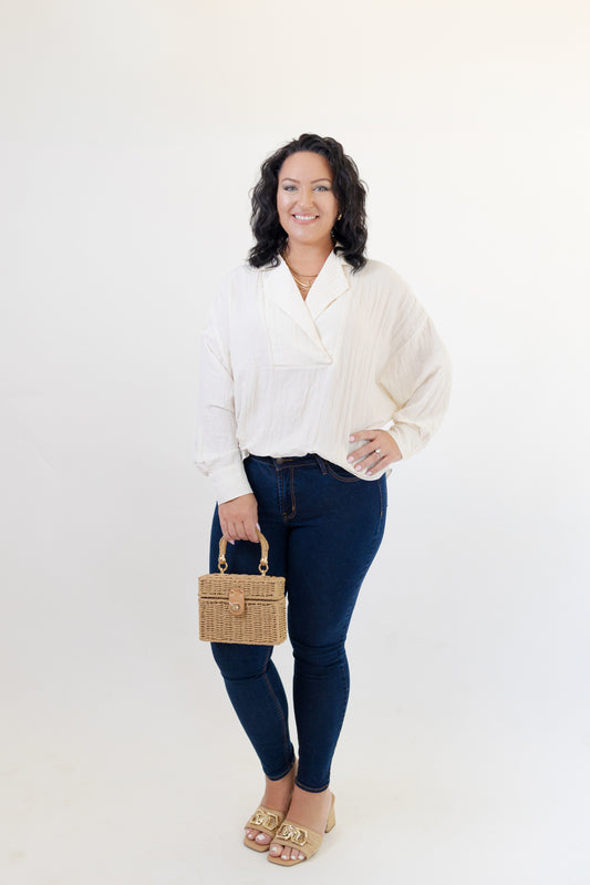 Ivory Grace Blouse