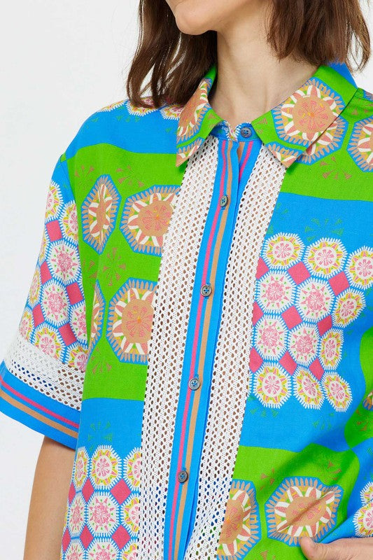 Island Escape Ensemble Top