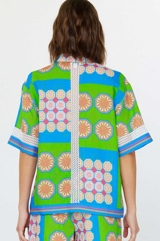 Island Escape Ensemble Top