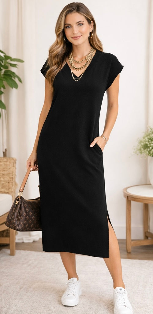 Cloudy Knit Maxi Dress