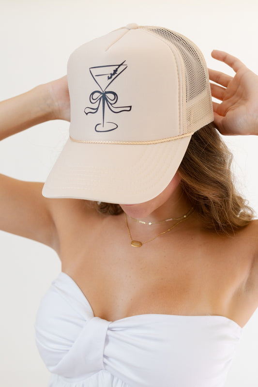 Cocktails Trucker Hat