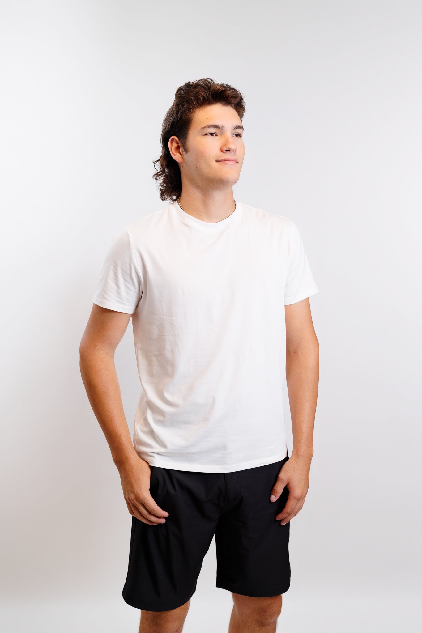 Stretch Comfort Crewneck Tee